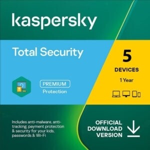 Kaspersky Total Security 2023 PC MAC 5  Dispositivi 1 Anno 