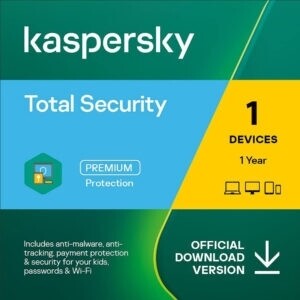 Kaspersky Total Security 2023 PC MAC 1 Dispositivo 1 Anno 