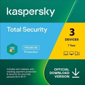 Kaspersky Total Security 2023 PC MAC 3  Dispositivi 1 Anno 
