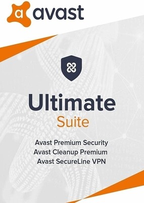Avast Ultimate Suite 2022 VPN 10 Dispositivi 2 anni