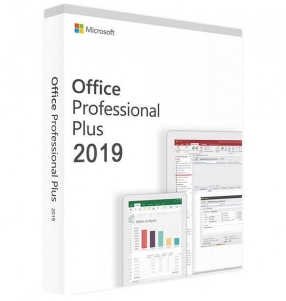 Microsoft Office 2019 32/64-Bit Professional Plus ESD ISO ONLINE a VITA