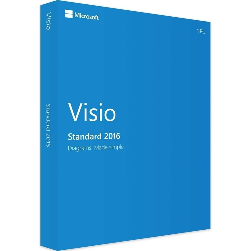 Microsoft Visio Standard 2016 a VITA