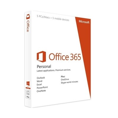 Microsoft Office 365 PERSONAL 1 Utente PC MAC 1TB ESD a VITA 