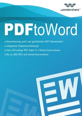 Wondershare PDF to Word Converter Mac a VITA