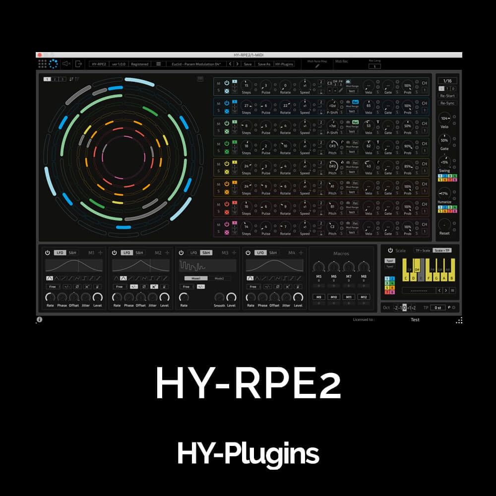 HY-Plugins: HY-RPE2 a VITA