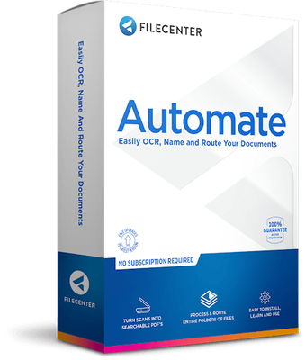 FileCenter Automate Professional Plus 12 a VITA