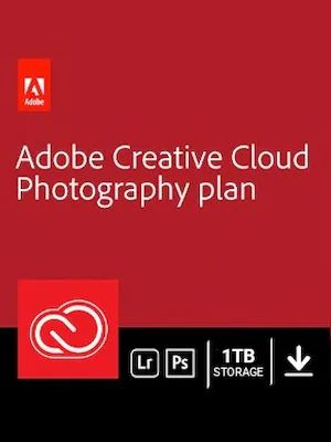 Adobe Creative Cloud Photography Plan