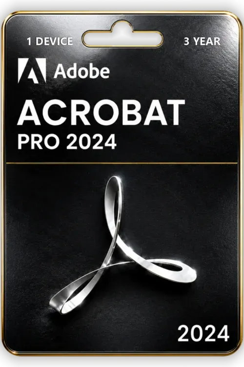 Adobe Acrobat Pro DC 2024 3 Anni