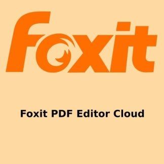 Foxit PDF Editor Cloud