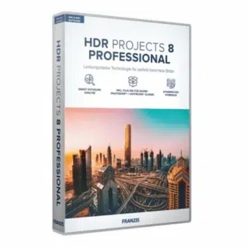 Franzis HDR projects 8 Pro a VITA