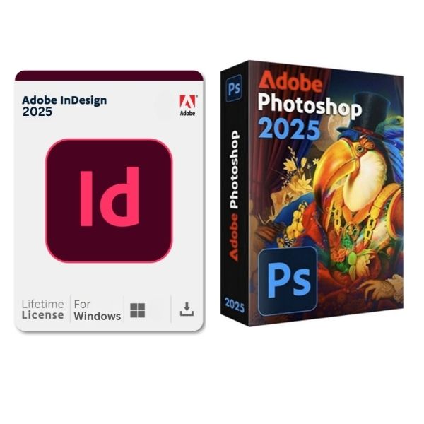 Indesign 2025 + Photoshop 2025 Bundle a VITA