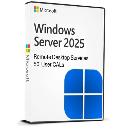 Microsoft Windows Server 2025 Remote Desktop Services 50 USER a VITA