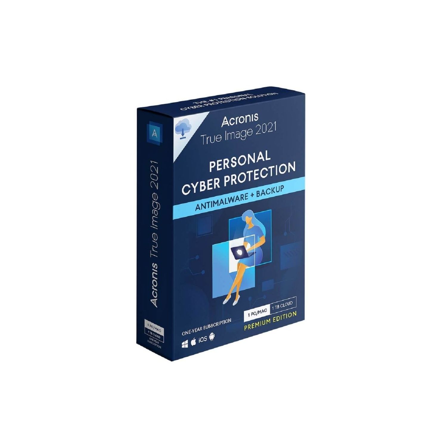 Acronis True Image 2021 Premium inclus 1 TB Cloud