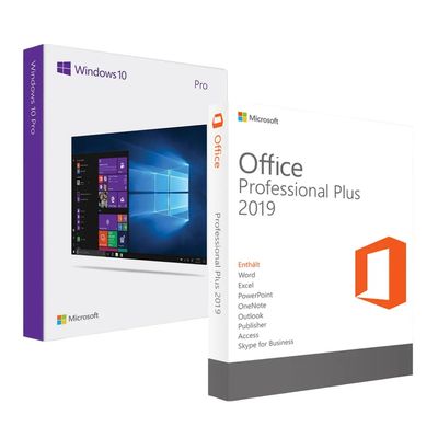 Microsoft Office 2019 Pro Plus + Windows 10 Pro