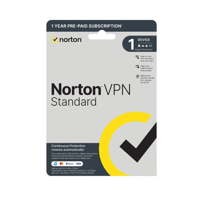 Norton VPN Standard 2026/2027