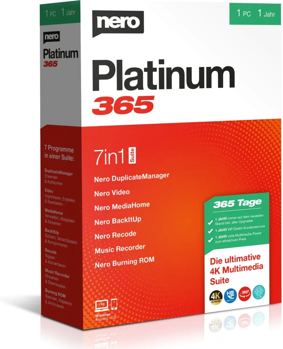 Nero Platinum 365 Nero Platinum 365