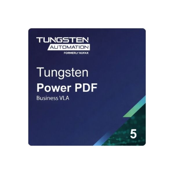 Tungsten Power PDF 5 Business VLA a VITA