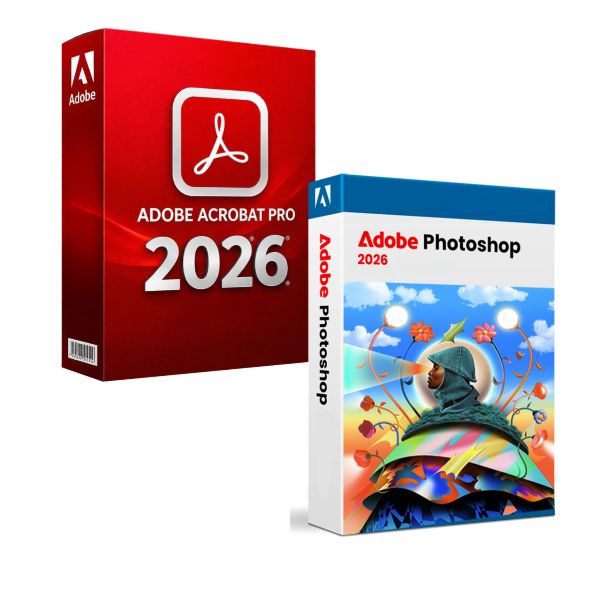 OFFERTA IN BUNDLE Acrobat Pro CC 2026 + Photoshop CC 2026 
