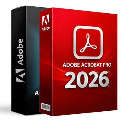 Adobe Acrobat Pro DC 2026 + Adobe Photoshop 2026 Adobe Acrobat Pro DC 2026 + Adobe Photoshop 2026