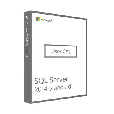 Microsoft SQL Server Standard 2014 10 USER CALS a VITA