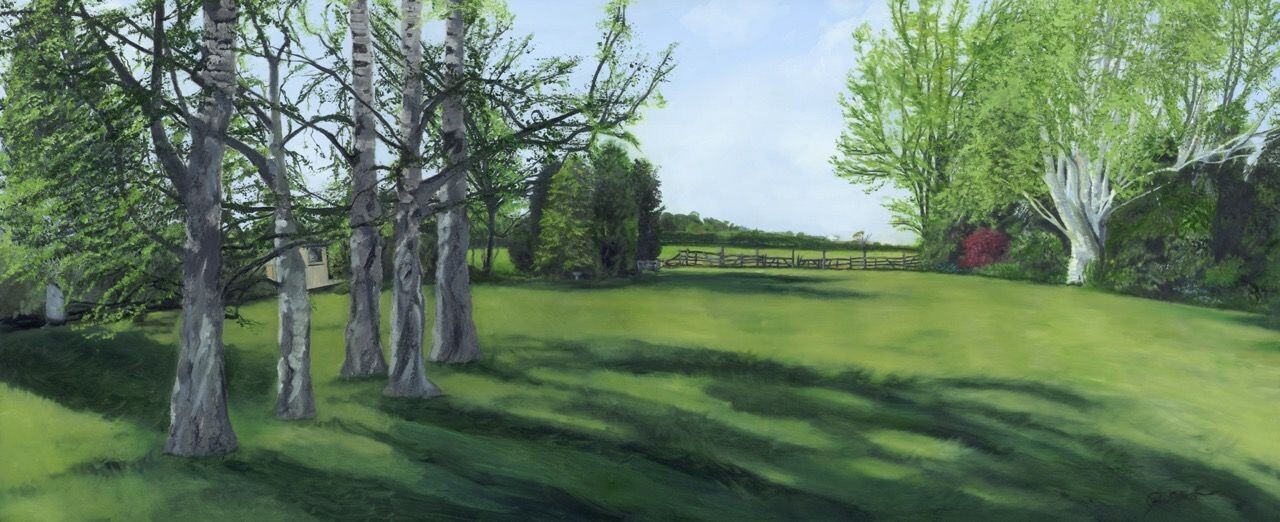 View across the fields