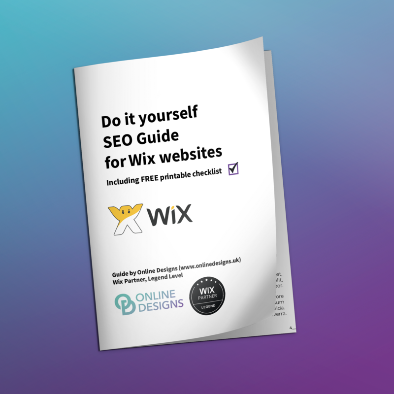 Do it yourself SEO Guide for Wix websites