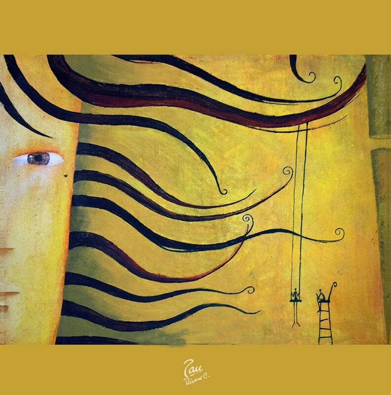 Sweet dreams  - Costa Rica Art 12 x 12&quot;