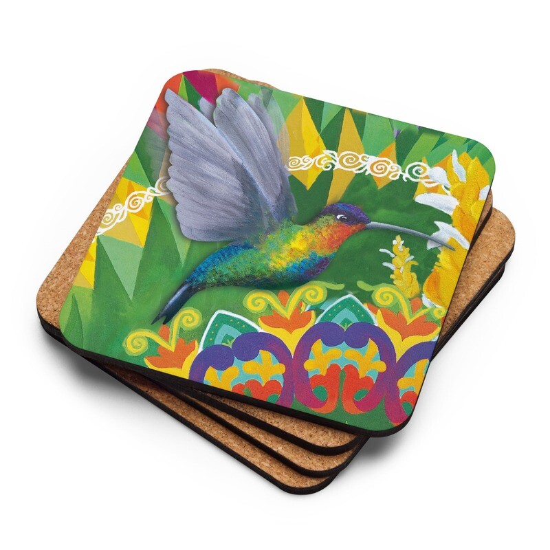 Sarchinean Hummingbird Coaster