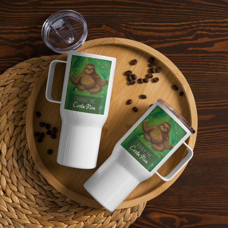 Sloth Yoga eco-thermos