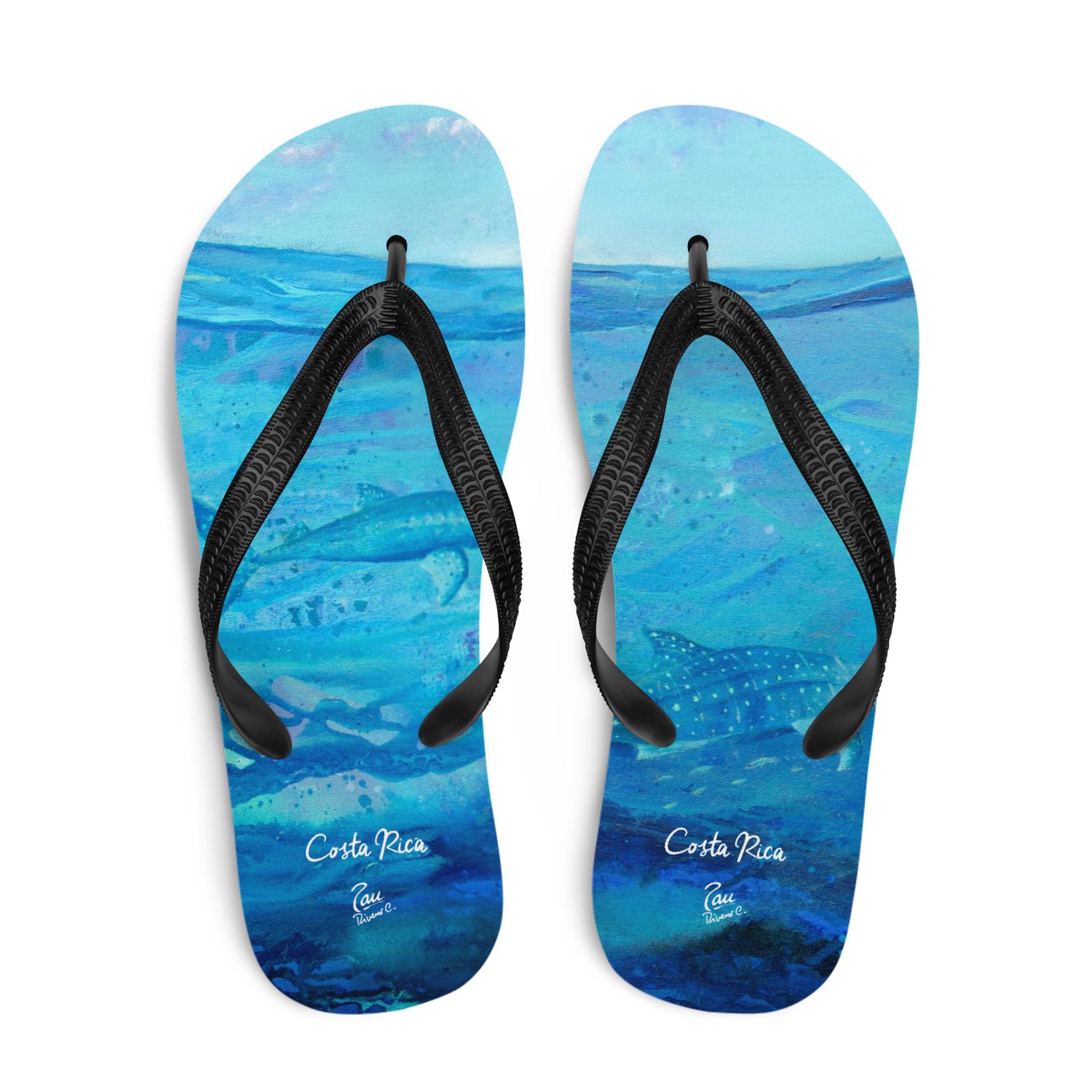 Dive Costa Rica Flip-Flops