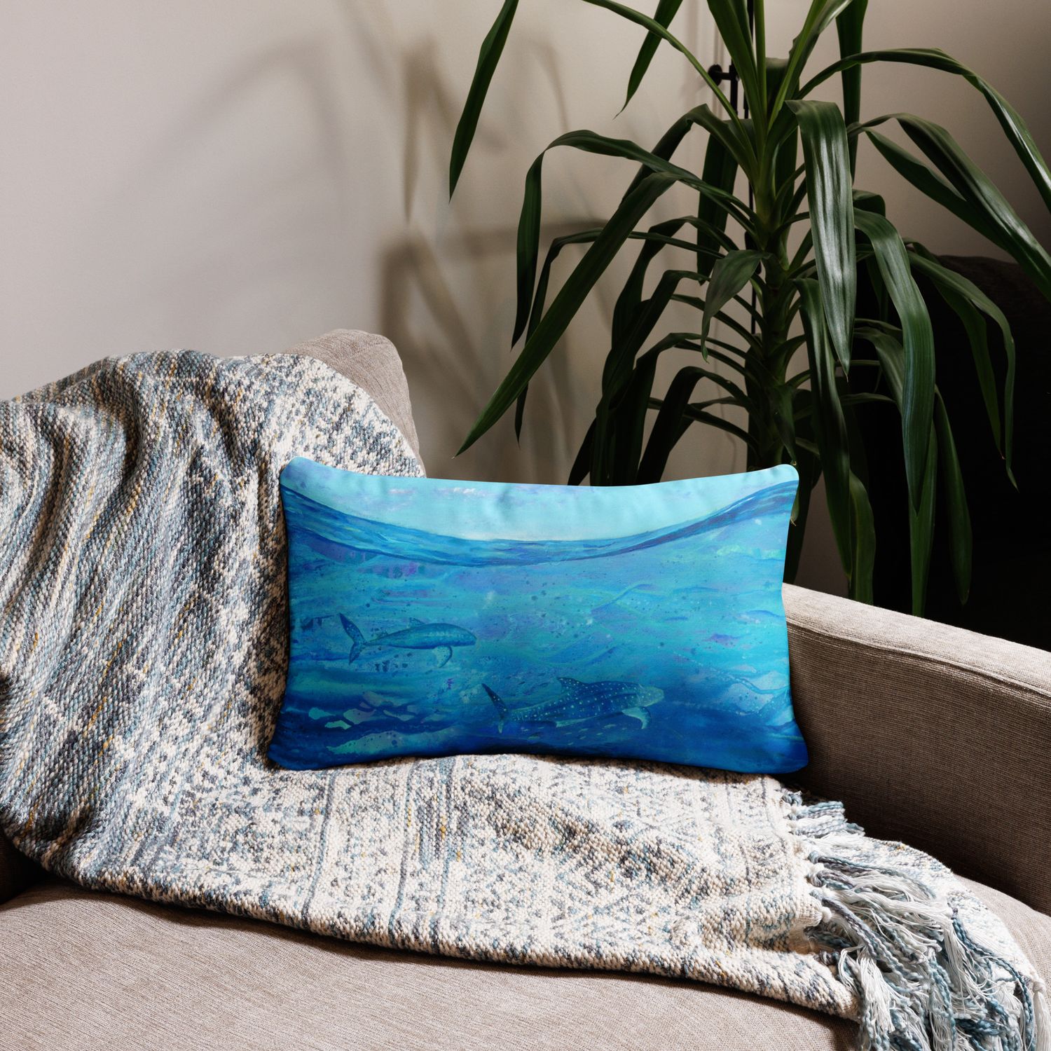 Tico Ocean Pillow Case