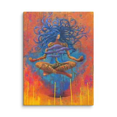Inner Goddess Art on Canvas
