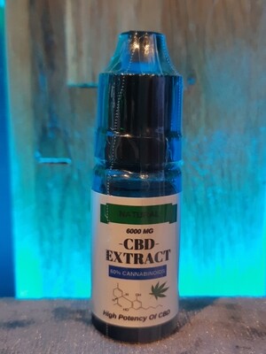 cbd extract 60% 6000mg 10ml
