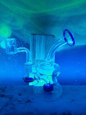 small glass dab rig