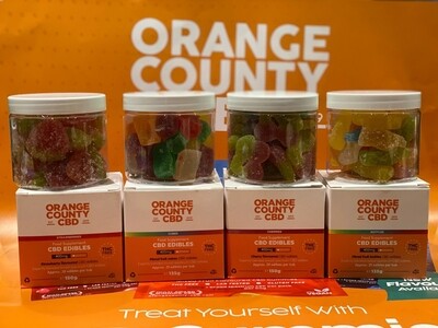 Orange county cbd edible gummies 400mg 150g
