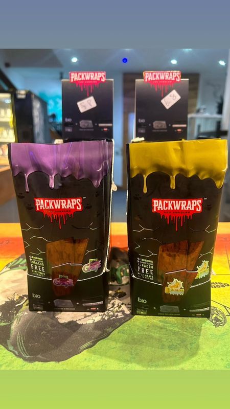 Packwoods twisted Hemp strawberry vanilla 