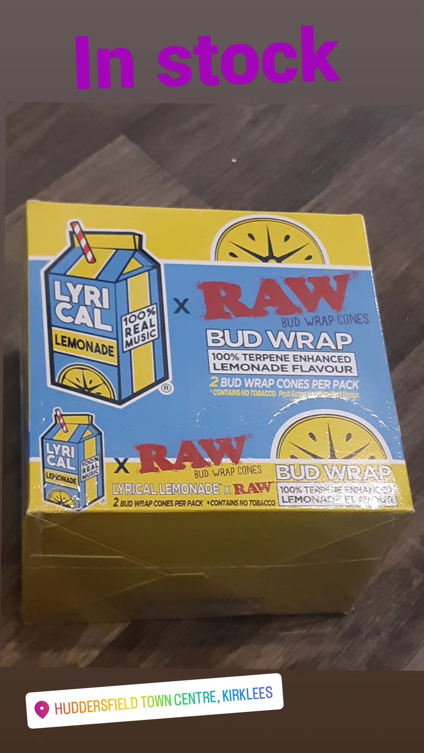 Raw lyrical lemonade terpene infused cones 2 pack