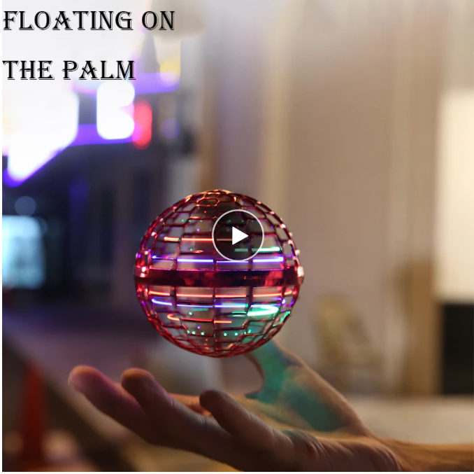Magic Ball Rotating Flying Ball Decompression Fingertip Toy Can Rotate Free Route Novelty Creative Decompression Navidad Toy