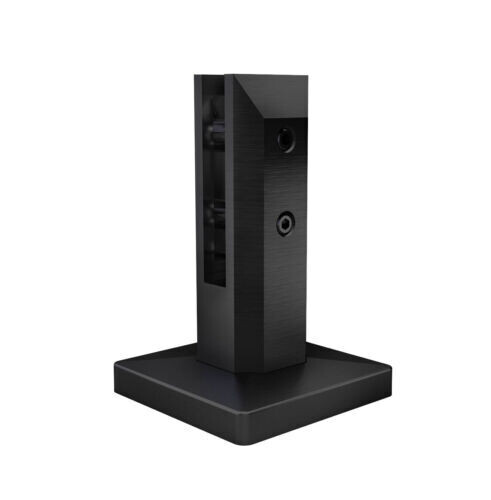 Black Glass Balustrade Spigot for 10-12mm Glass PVD Coated