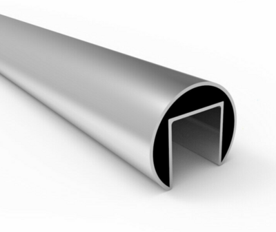 6 Metres 42.4mm Slotted Tube 316 Grade Satin Finish (Suitable for 10 - 21.52mm)