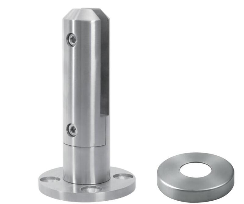 Glass Balustrade Spigot 10 - 12mm Glass 316 Grade Satin Finish