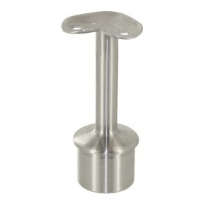 42.4mm  x 2.5mm Bung, Stem, &amp; Saddle (90 Degree) 316 Grade Satin Finish