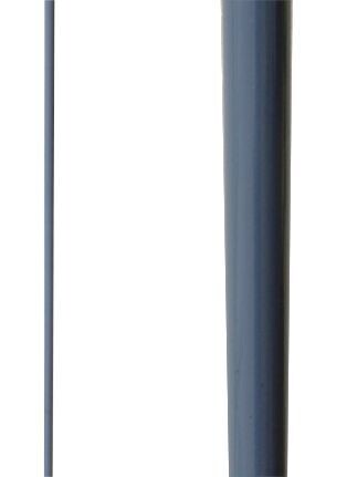 Anthracite Grey Round Staircase Spindle - 12.7mm Diameter x 1100mm High