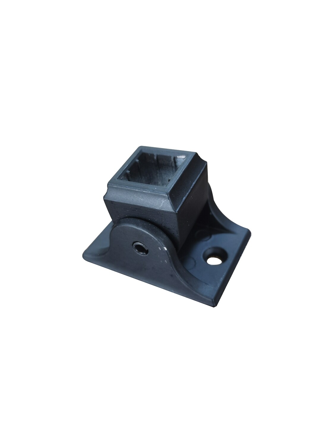 KT-053 Satin Black Adjustable Fixing Bracket for 12mm Square Spindles