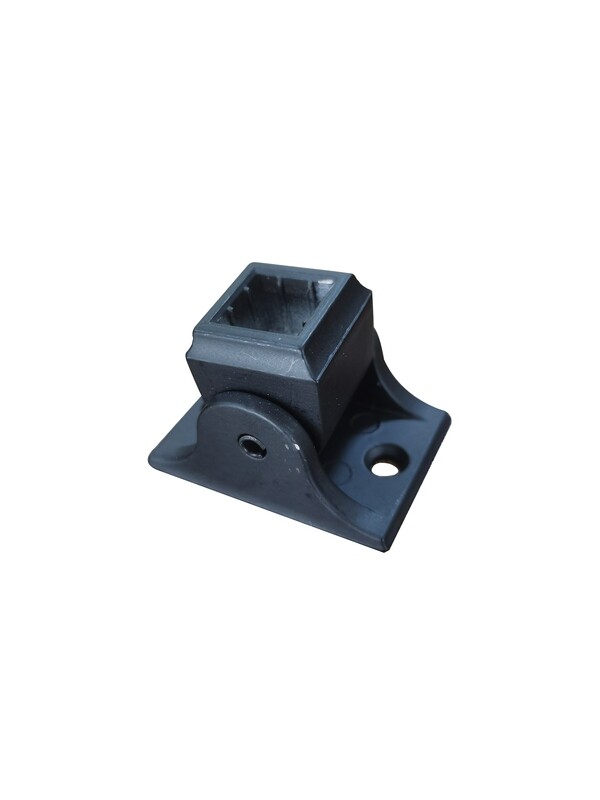 KT-053 Satin Black Adjustable Fixing Bracket for 12mm Square Spindles