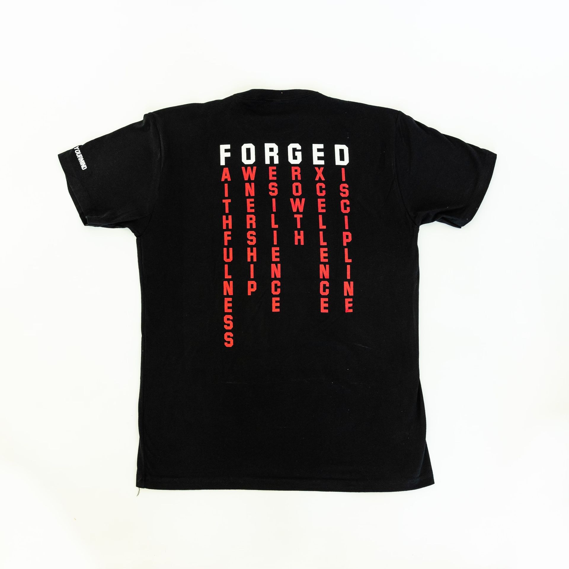 Iron Mindset Conquer Your Mind T-Shirt (Black)