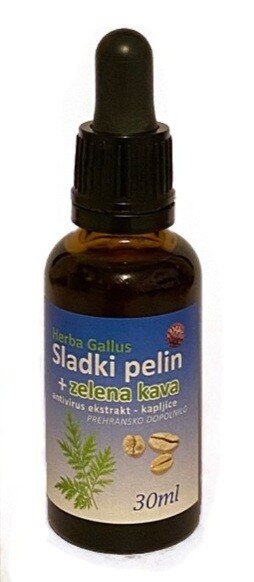 Sladki pelin + zelena kava