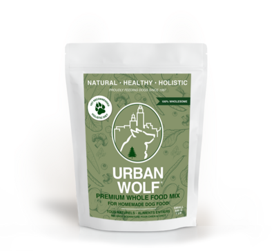 Urban Wolf Premium Whole Food Mix SMALL 0.5kg - 1lbs
