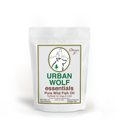 Urban Wolf Essentials Pure Wild Fish Oil - 60 Gel Caps