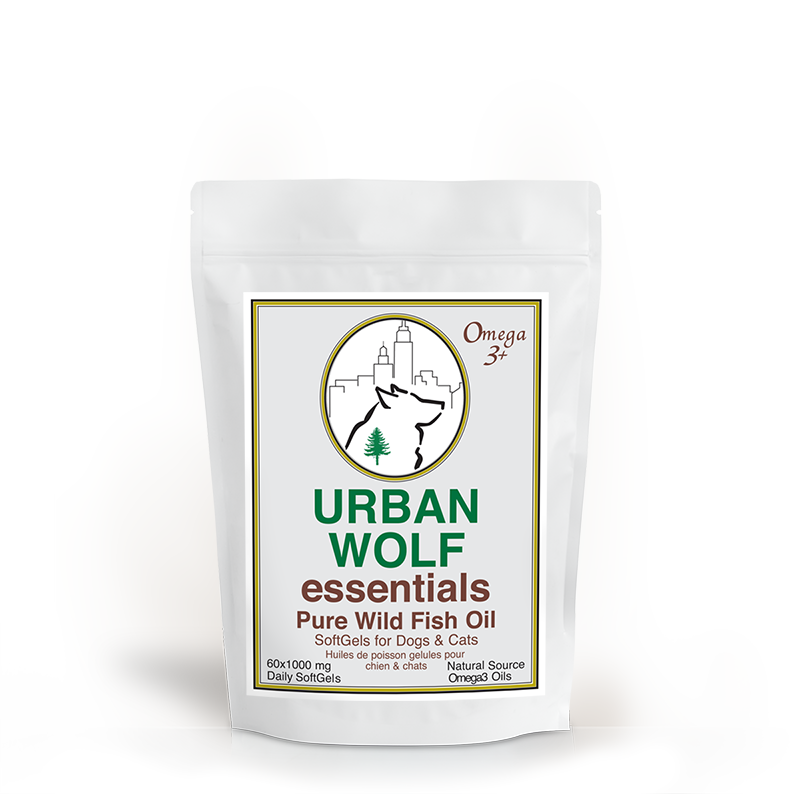 Urban Wolf Essentials Pure Wild Fish Oil - 60 Gel Caps